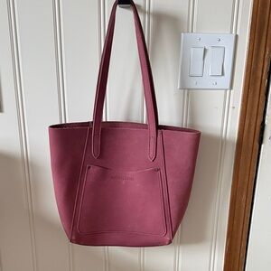 Portland Leather Rose Tote Bag